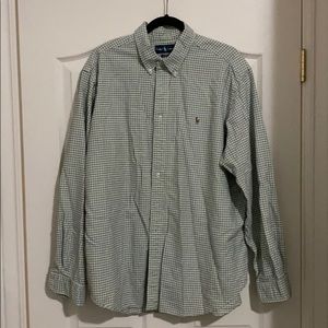 XXL Ralph Lauren Polo plaid Oxford shirt